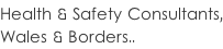 Health & Safety Consultants, Wales & Borders..